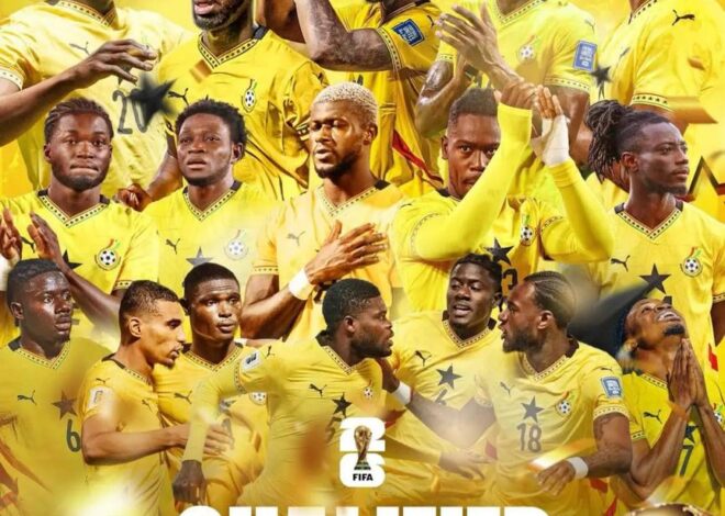 Black Stars Qualify for FIFA World Cup 2026!